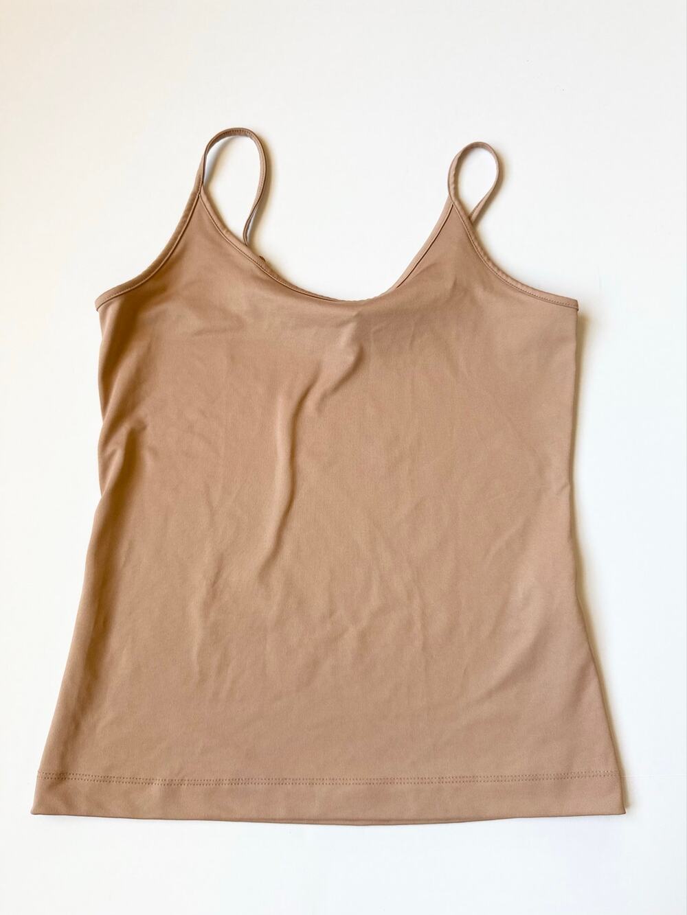 Banana Republic Petite Tan Camisole Adjustable Straps Size S